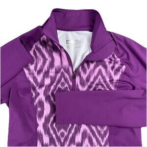 Marmot Stretch Purple Pullover 1/4 Zip Women's Small Jacket Jogging